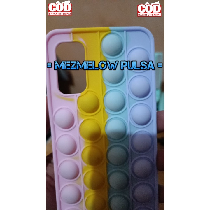 Casing Case Lembut Soft Case POP IT Rainbow Silicone XIAOMI Redmi Note 10 5G / XIAOMI Poco M3 Pro