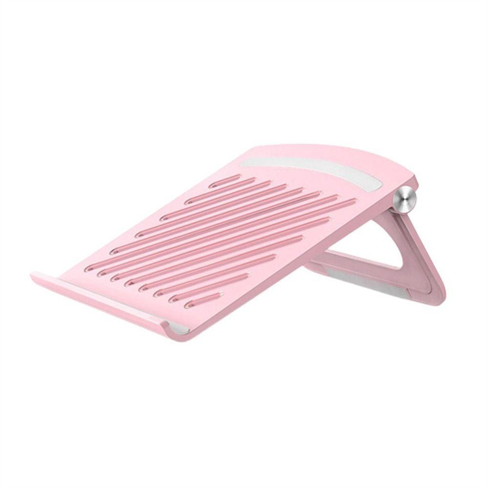 Lanfy Tempat Laptop Untuk Laptop Notebook Lipat Riser Stand Standing Cooler Notebook Holder Tablet Bracket Meja Notebook Penyangga