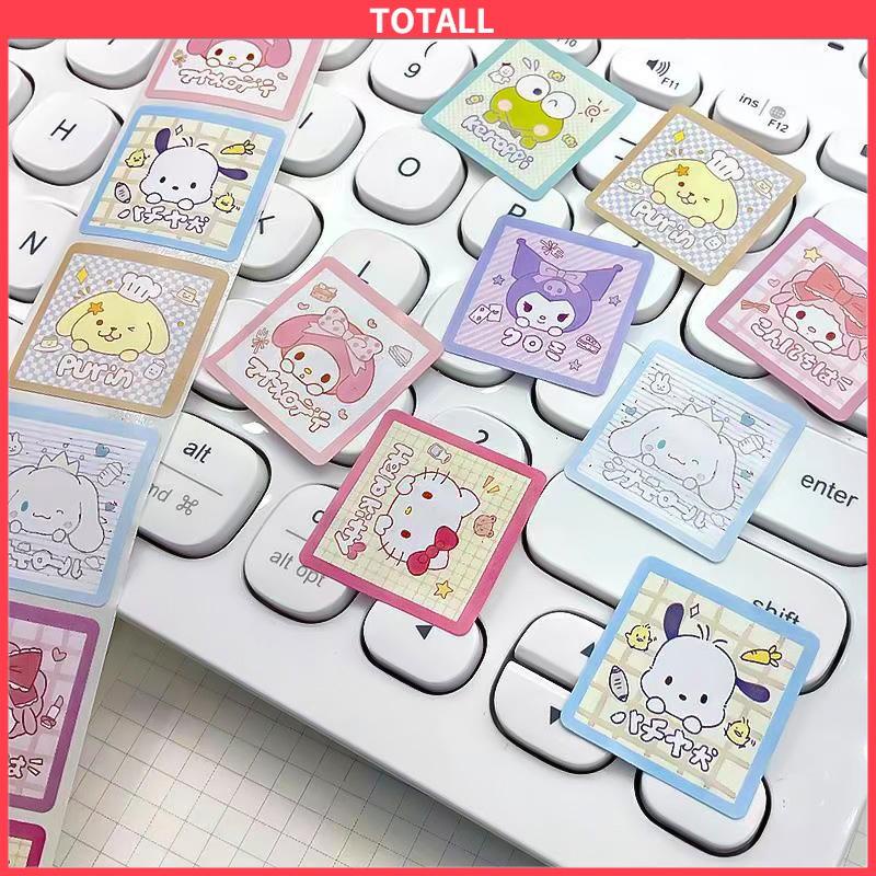 COD Kartun Lucu Bahan Scrapbook Sticker Melody Crayon Shin-chan Line Dog DIY Stiker Dekoratif-Totall