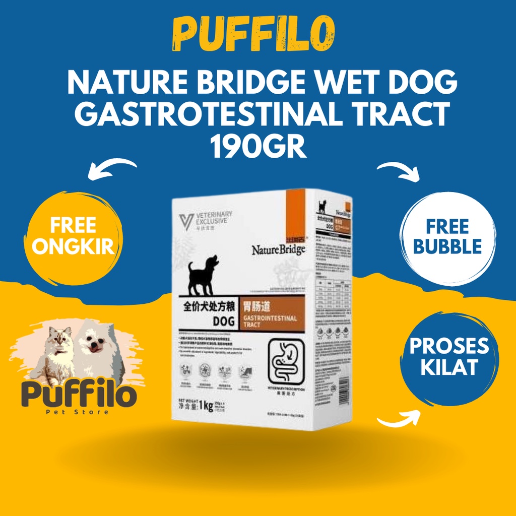 NATURE BRIDGE DOG GASTROINTESTINAL 190GR