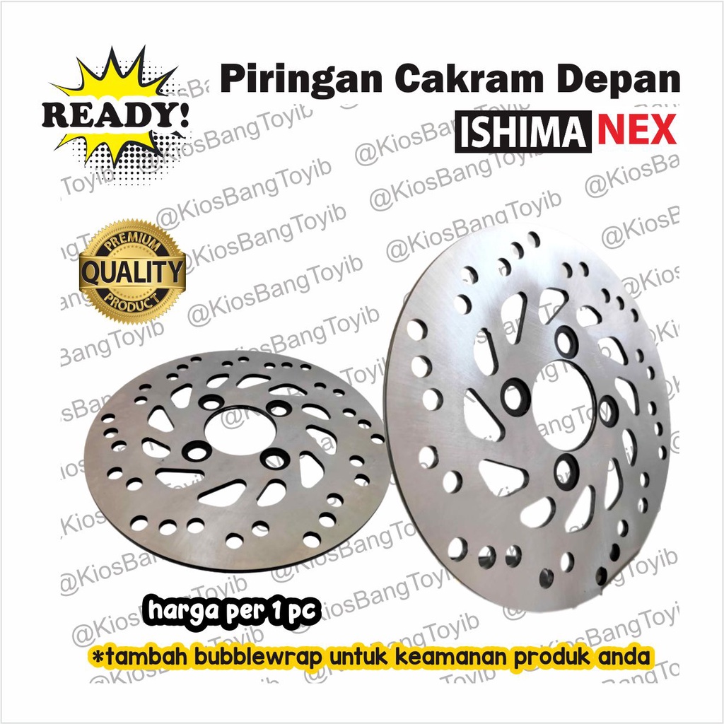 Piringan Rem Disc Cakram Depan Suzuki NEX SUNSTAR (Ishima)