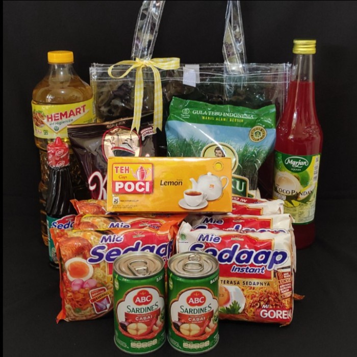 

Terlaris ✨ -Paket Hampers Lebaran /Hampers Sembako/ Parcel Sembako/ Paket Sembako - Paket Mini, Tas- 2.3.23 - TDS
