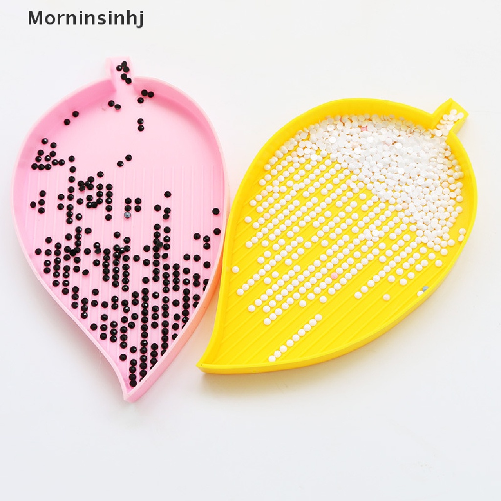 Mornin 1pasang Diamond Paing Tray Bor Piring Diamond Paing Nail Art Manik-Manik Piring id