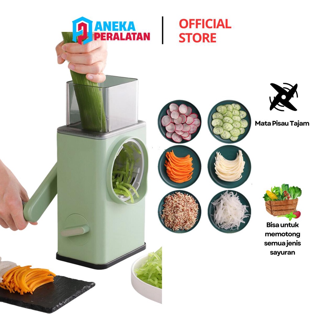 Alat pemotong sayuran/ parutan serbaguna VEGETABLE SLICER MACHINE