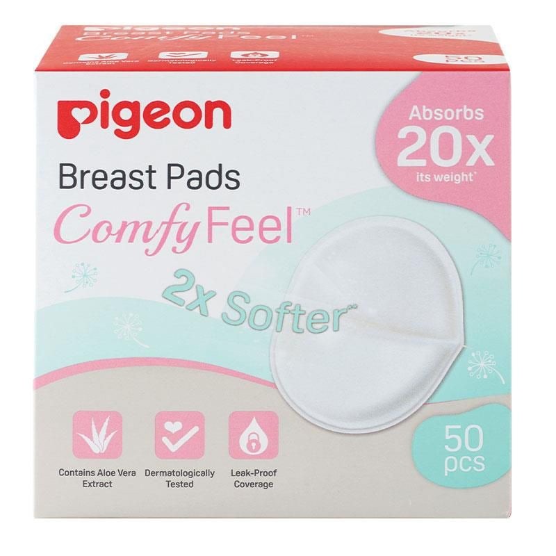 PIGEON Breast Pads Comfy Feel NEW 50pcs