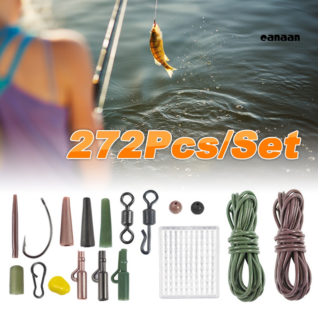 Cnn-272pcs/set Kotak Alat Aksesori Kait Umpan Pancing Untuk Memancing