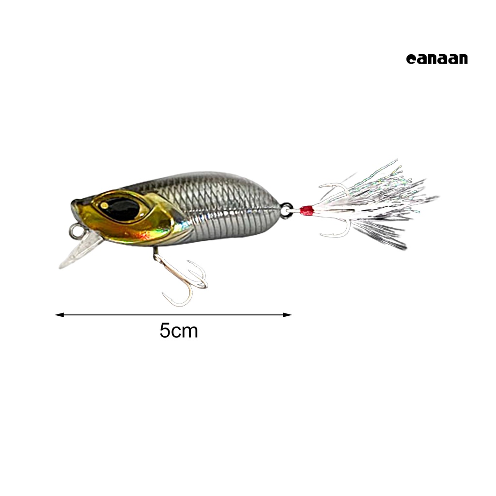 Cnn-5cm/8g Umpan Bionik 3D Simulasi Fisheye Tajam Treble Hook Simulasi Getar Manik-Manik Kerincingan Memancing Umpan Untuk Memancing Luar Ruangan
