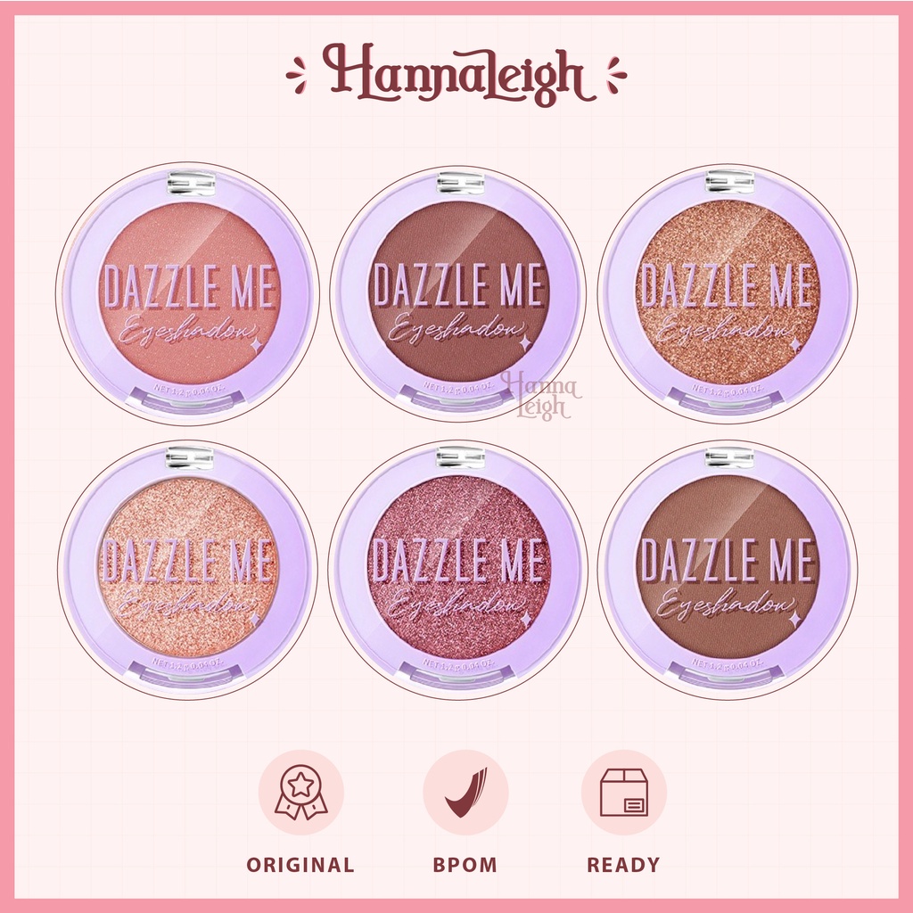 (READY &amp; ORI) DAZZLE ME POV LONGLASTING EYESHADOW BPOM