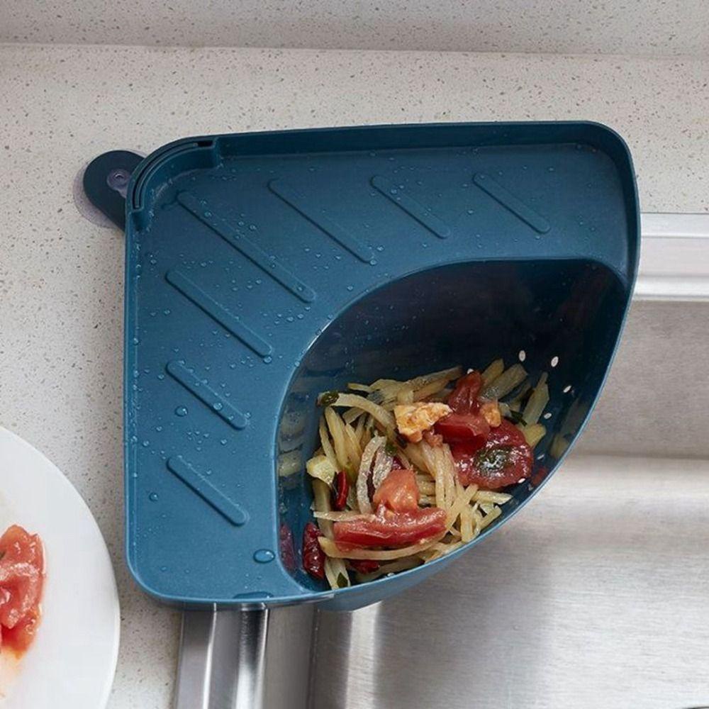 [Elegan] Rak Tiris Wastafel 1Pcs Saringan Dapur Plastik Tahan Lama Multifungsi Colander