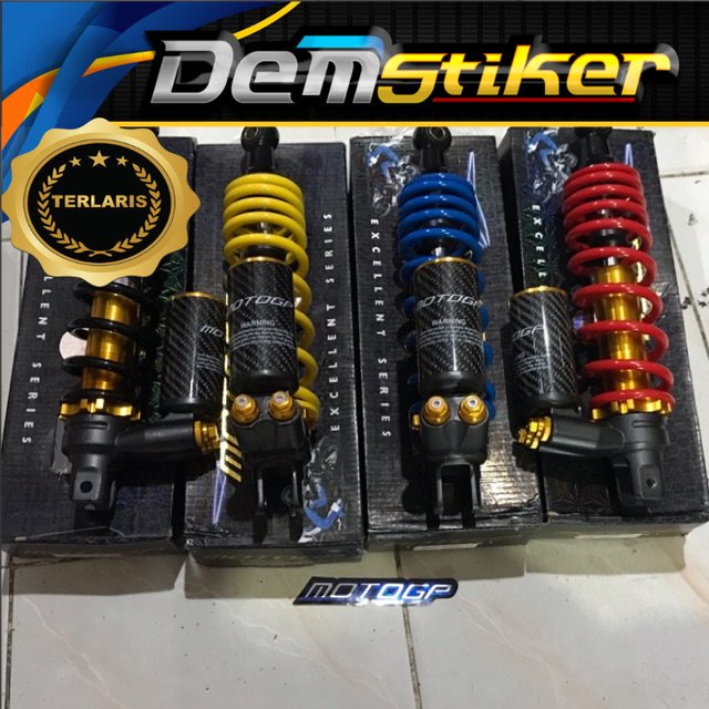 Shockbreaker shock moto gp MOTOGP matic 310 330mm tabung bawah carbon terbaru mio vario beat scoopy