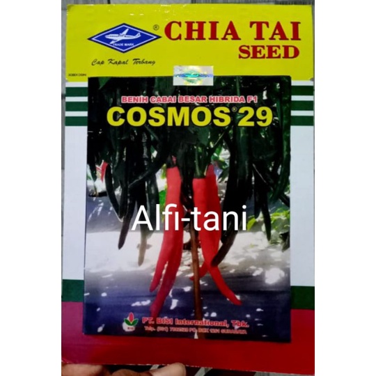 benih cabe besar COSMOS 29 f1 isi 10g