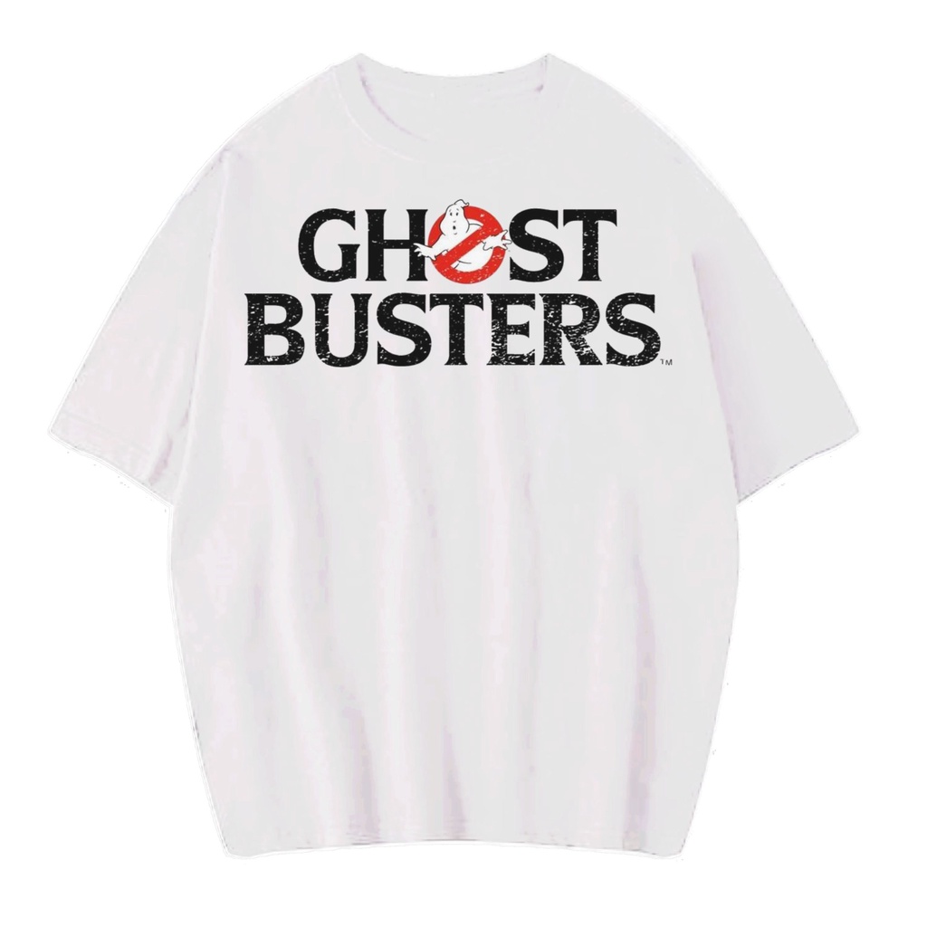 Patternmerch "ghost buster logo" Oversized T-shirt | kaos vintage | anime