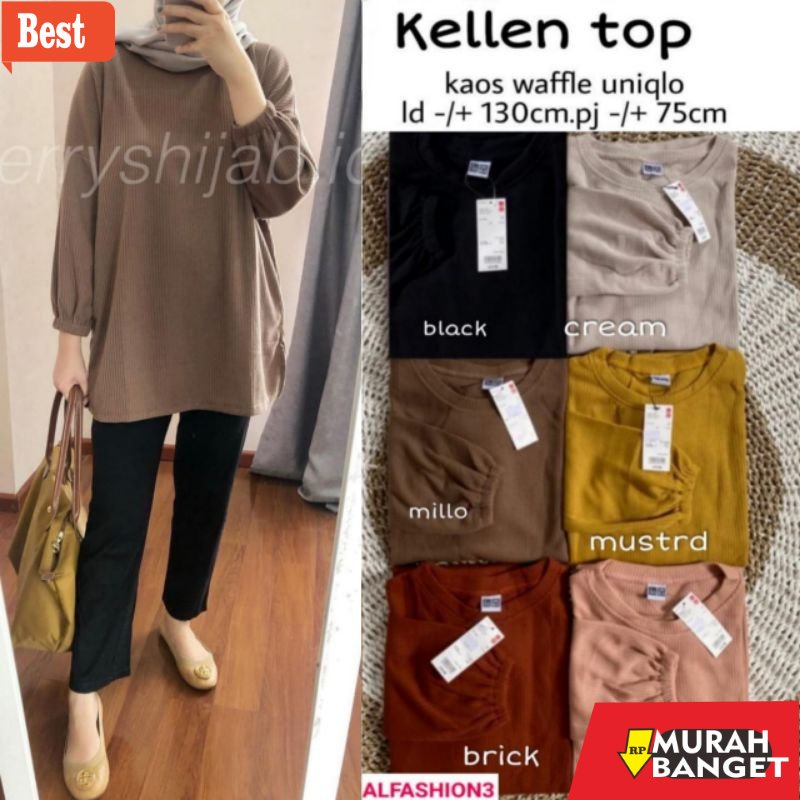 Tunik jumbo terbaru untuk wanita- kellen top ori alfashion tunik jumbo ld 130 ld 100 tunik kaos tuni