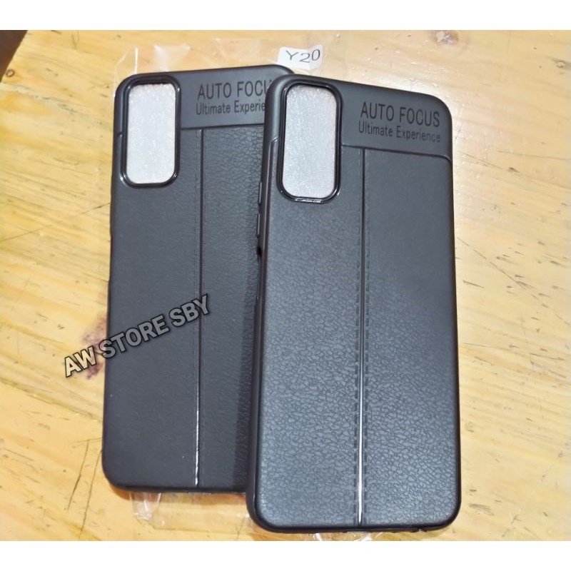 case silikon kondom casing cover vivo y20 black series Auto-focus vivo Y20