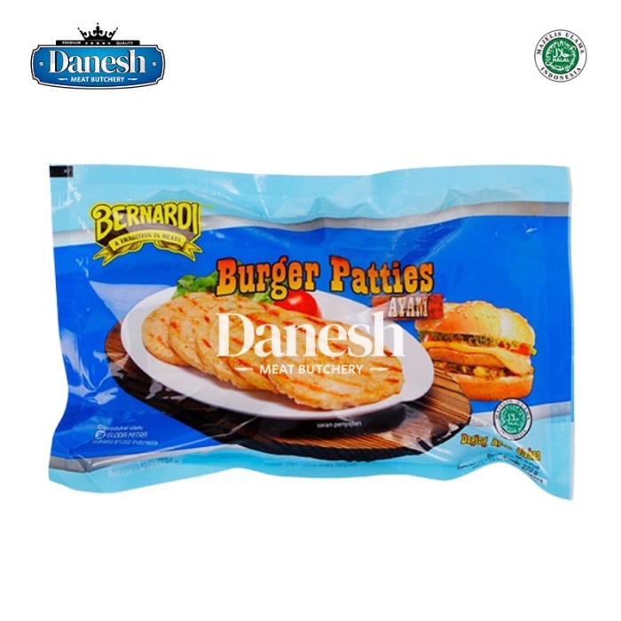 

BERNARDI Burger Patties Ayam Frozen Food