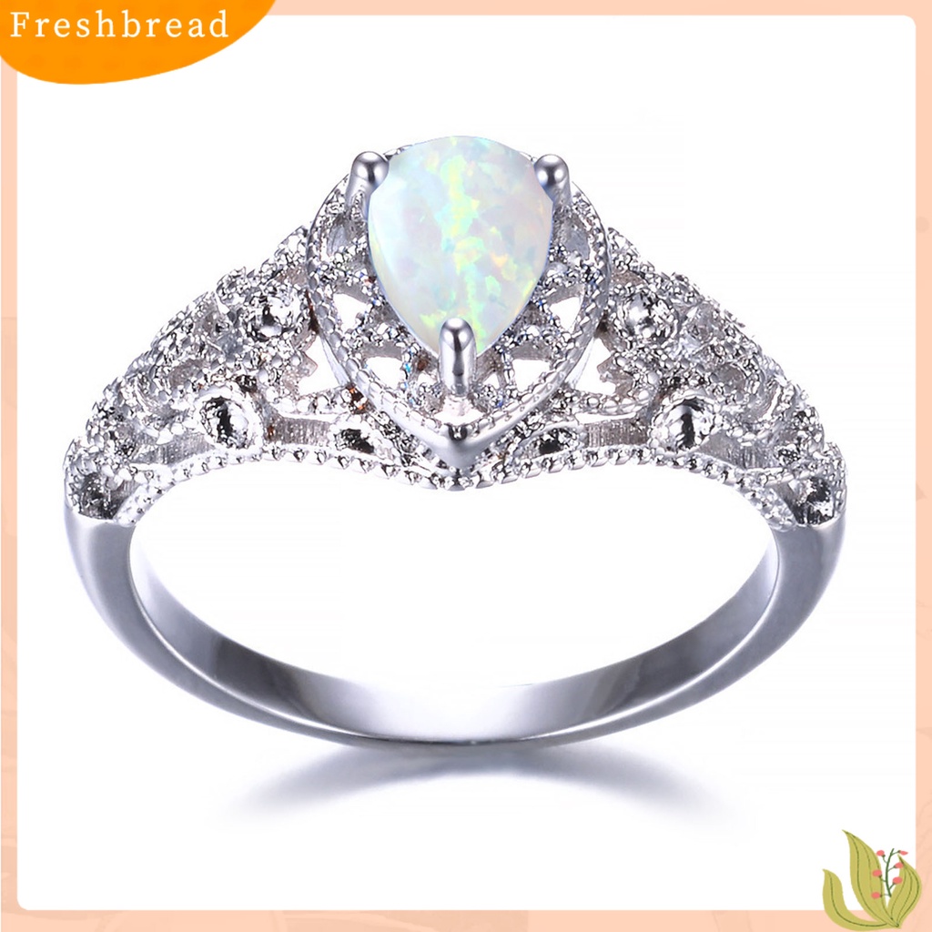 &lt; Freshbread &gt; Cincin Kawin Glitter Kepribadian Hadiah Valentine Warna-Warni Cubic Zirconia Temperamen Bertatahkan Berlian Imitasi Aesthetic Ring Perhiasan Aksesoris