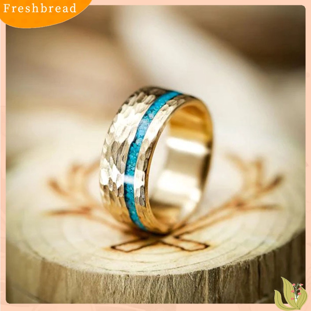 &lt; Freshbread &gt; Cincin Pria Warna Warni Polos High-end Semua Cocok Wanita Circlet Untuk Hadiah