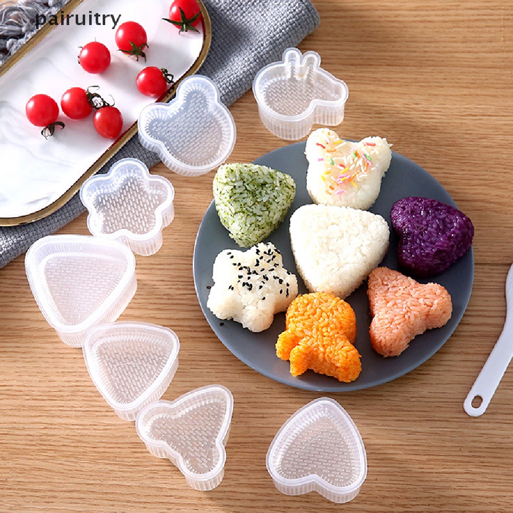 Prt Sushi Maker Cetakan Rice Ball Food Press Dapur Gadget Sandwich Nori Onigiri Mold PRT