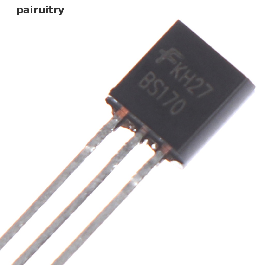 Prt 10PCS BS170 TO-92 Transistor Efek Lapangan In-Line Baru PRT