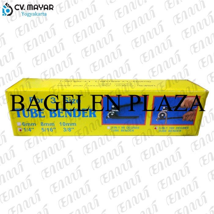 Diobral Tube Bender Pipe Bending Size 3 in 1 Alat Pembengkok Pipa Tembaga