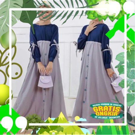 TokoFashion. GAMIS ZAINA - BAJU MUSLIM ANAK WANITA GAMIS MUSLIM ANAK PEREMPUAN UMUR 12-14 TAHUN/ edi