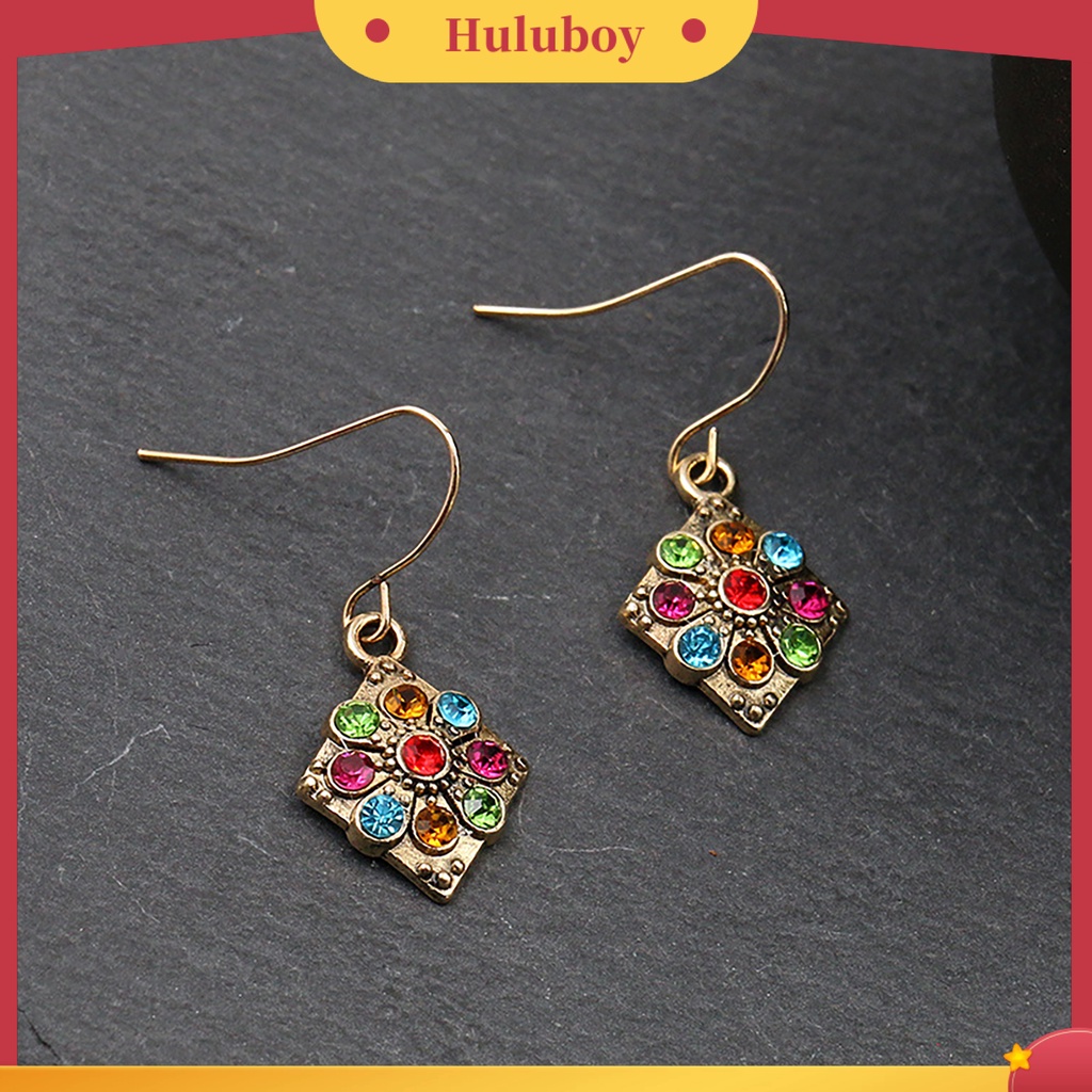 {Ready Stock} Anting Retro Bohemian Vintage Ear Ring Menjuntai Eardrop Untuk Ruang Ganti