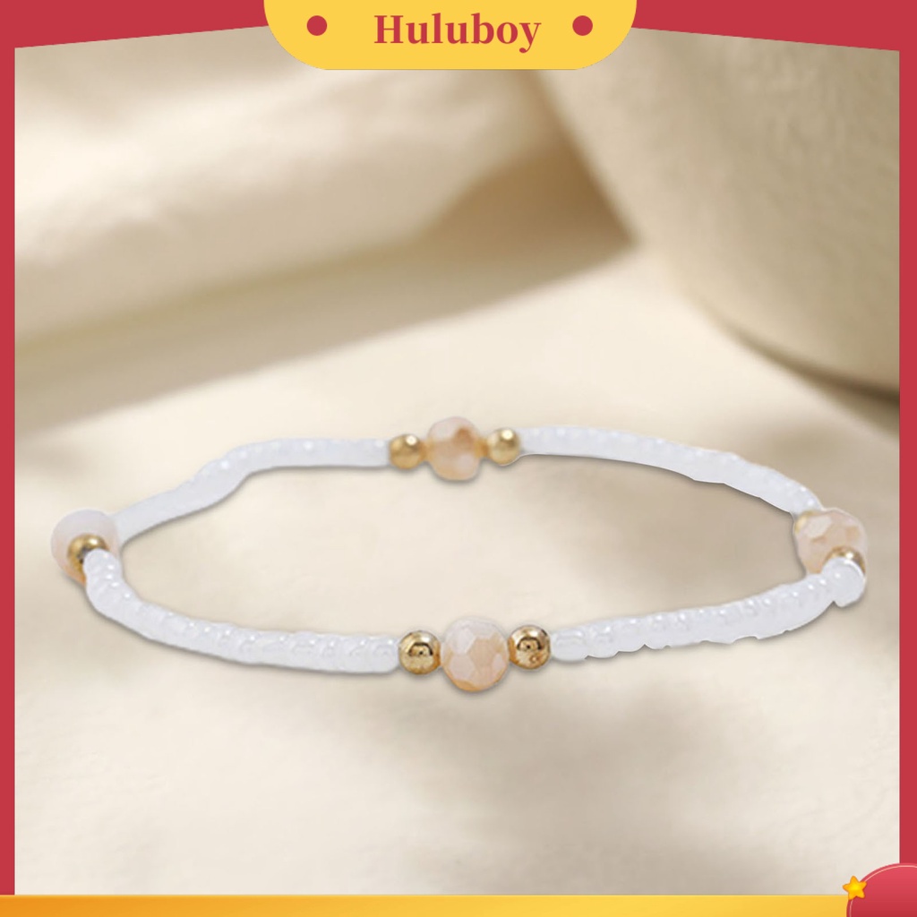 5 Pcs Gelang Elastis Bahan Alloy Warna Gold Silver Untuk Wanita