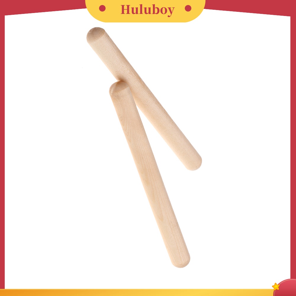 {In Stock} 1pasang Stik Irama Kepala Bulat Bahan Kayu Untuk Instrumen Perkusi Mainan Musik Anak-Anak
