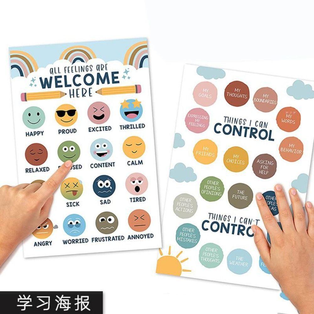 Needway Mainan Edukasi Usia Dini Untuk Anak 16 Pcs Bayi Poster Mainan Anak Edukasi Mainan Belajar Poster Gaya Bohemian Cognition Game Education Poster Preschool