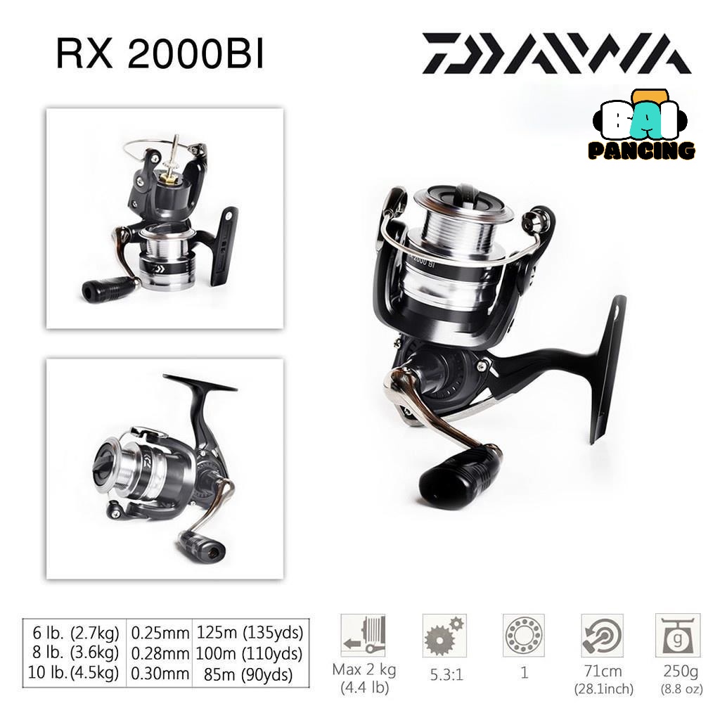 REEL PANCING DAIWA RX BI TYPE SPINNING