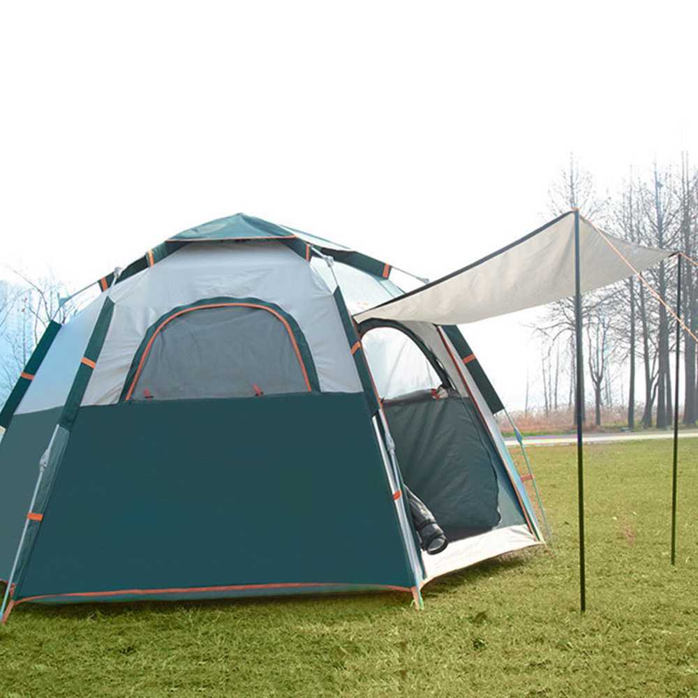 Tenda Camping Buka Otomatis Kapasitas 5 8 Orang Family Tent Outdoor SH-015