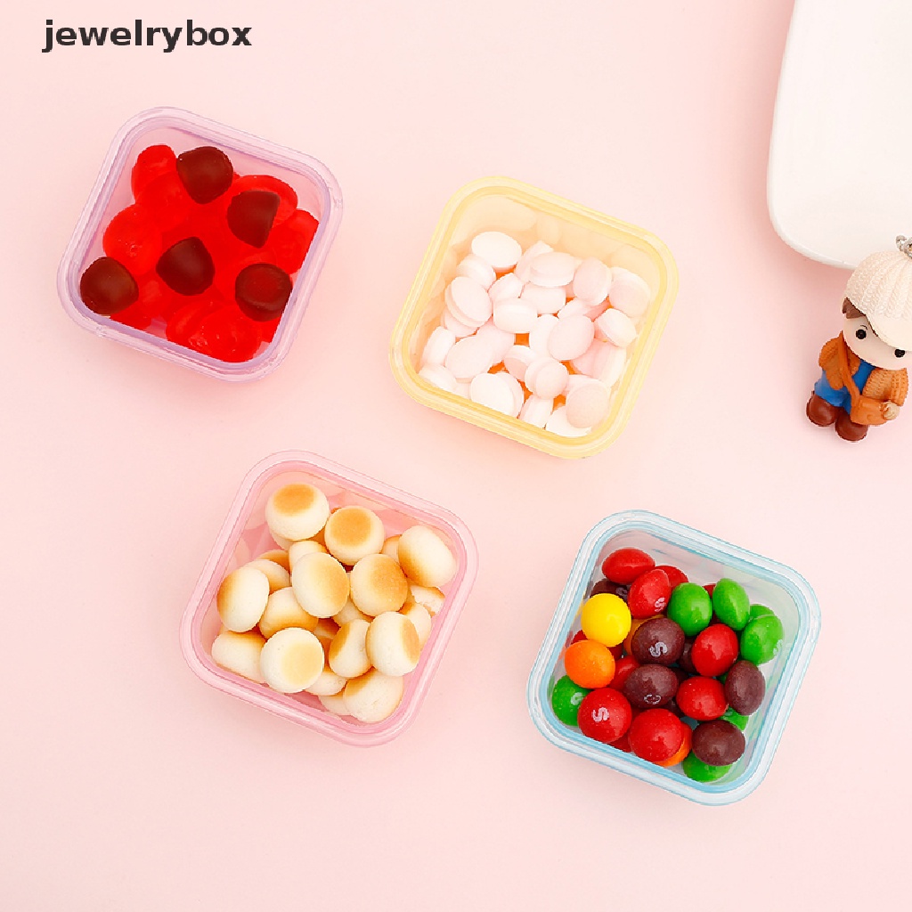 [jewelrybox] 1pc Kotak Penyimpanan Mini Lunch Box Fresh Box Portable Kemasan Makanan Anti Bau Box Dapat Didinginkan Heag Sealed Box Butik