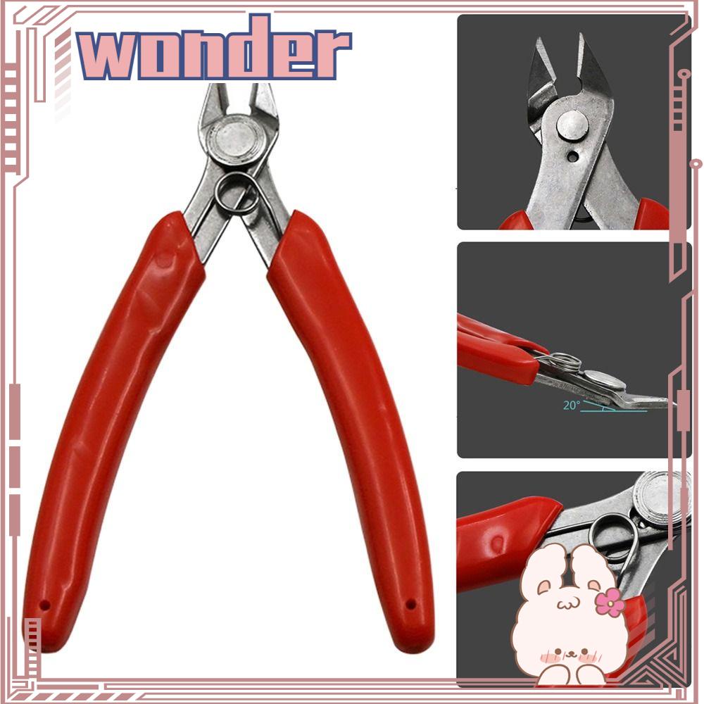 Wonder Pemotong Kabel Kawat Listrik Cutting Side Snips Stainless Steel Hand Tools Diagonal Tang