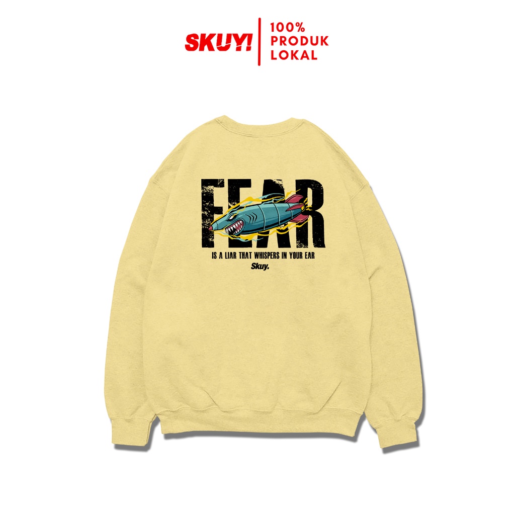 Crewneck Skuy Cream | Article Vol V