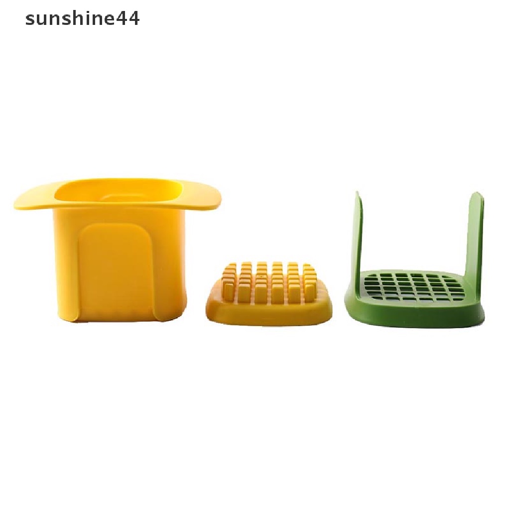 Sunshine Hand Pressure Vegetable Cutter 2in1 Pencacah Sayur Alat Penghancur Dapur ID