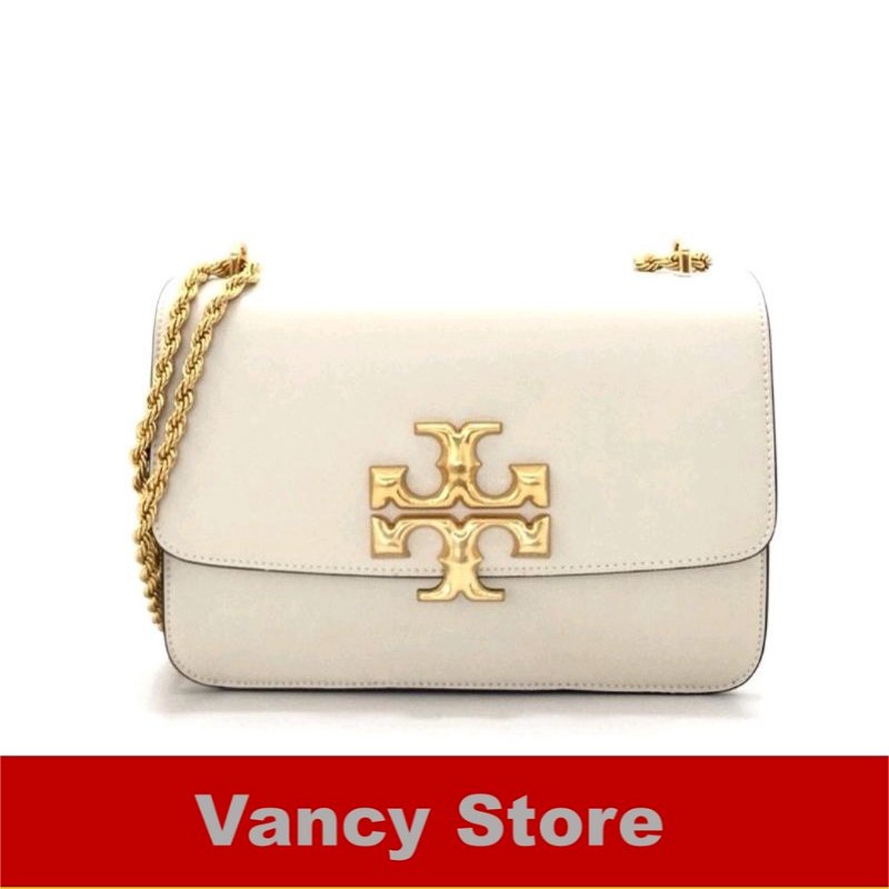 Tory Burch Eleanor Shoulder Bag 25  - White Tas