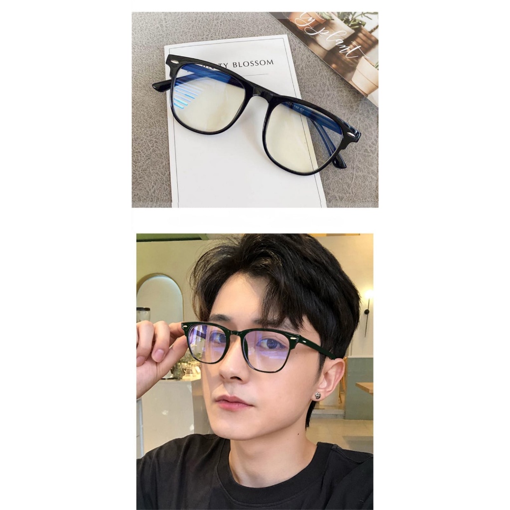 Kacamata Korea 2337 Kacamata Cat Eye, Kacamata Minus Normal , Kacamata Gaya Anti Radiasi Kaca Mata Minus Wanita Pria / BS