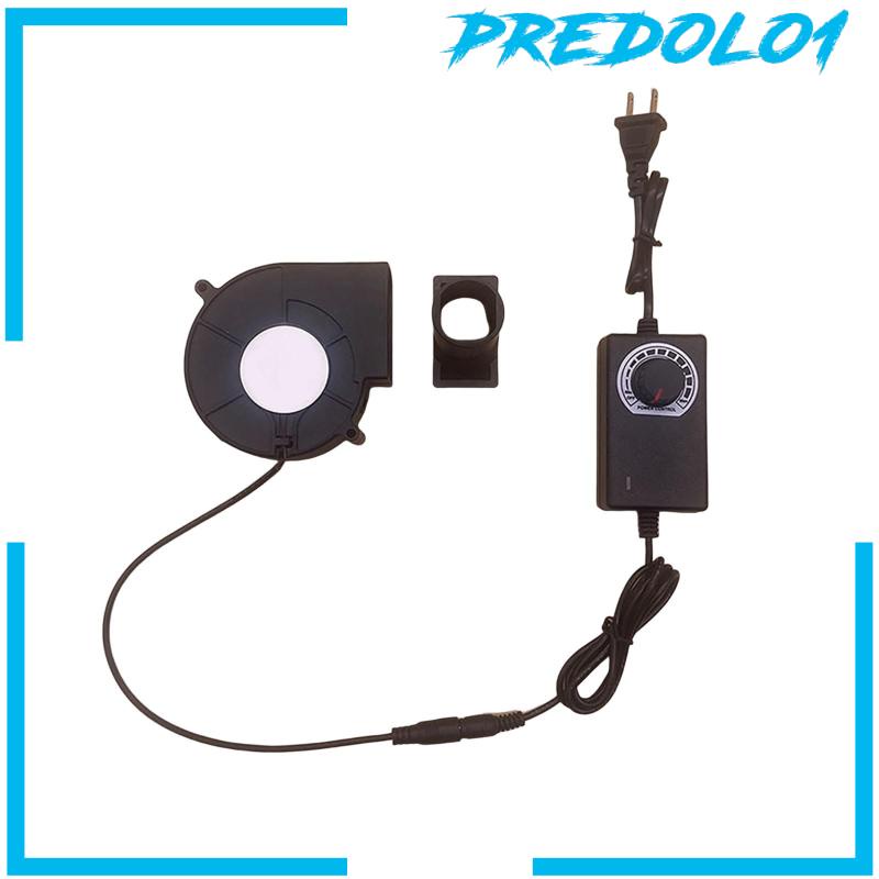 [Predolo1] Blower BBQ Kipas BBQ Elektrik DC 12V Untuk Barbekyu camping Api Bellow Memasak