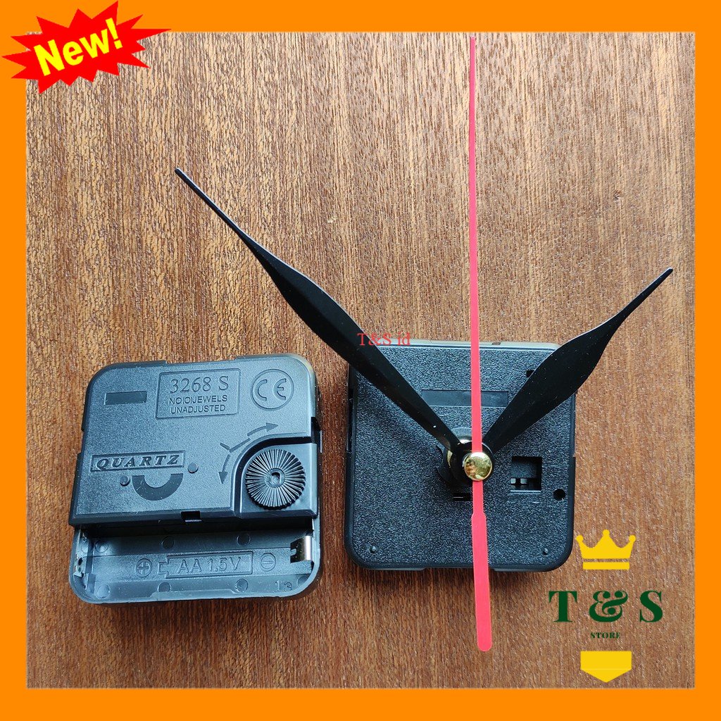 Baru termurah mesin jam dinding merayap sweep bagus