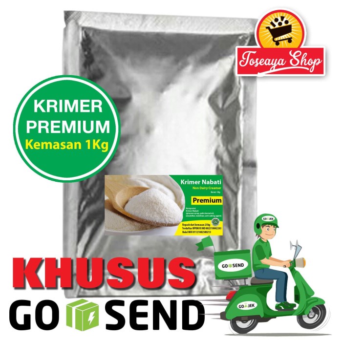 

[Ready-Stock]Cod Creamer Non Dairy Premium Khusus Gosend
