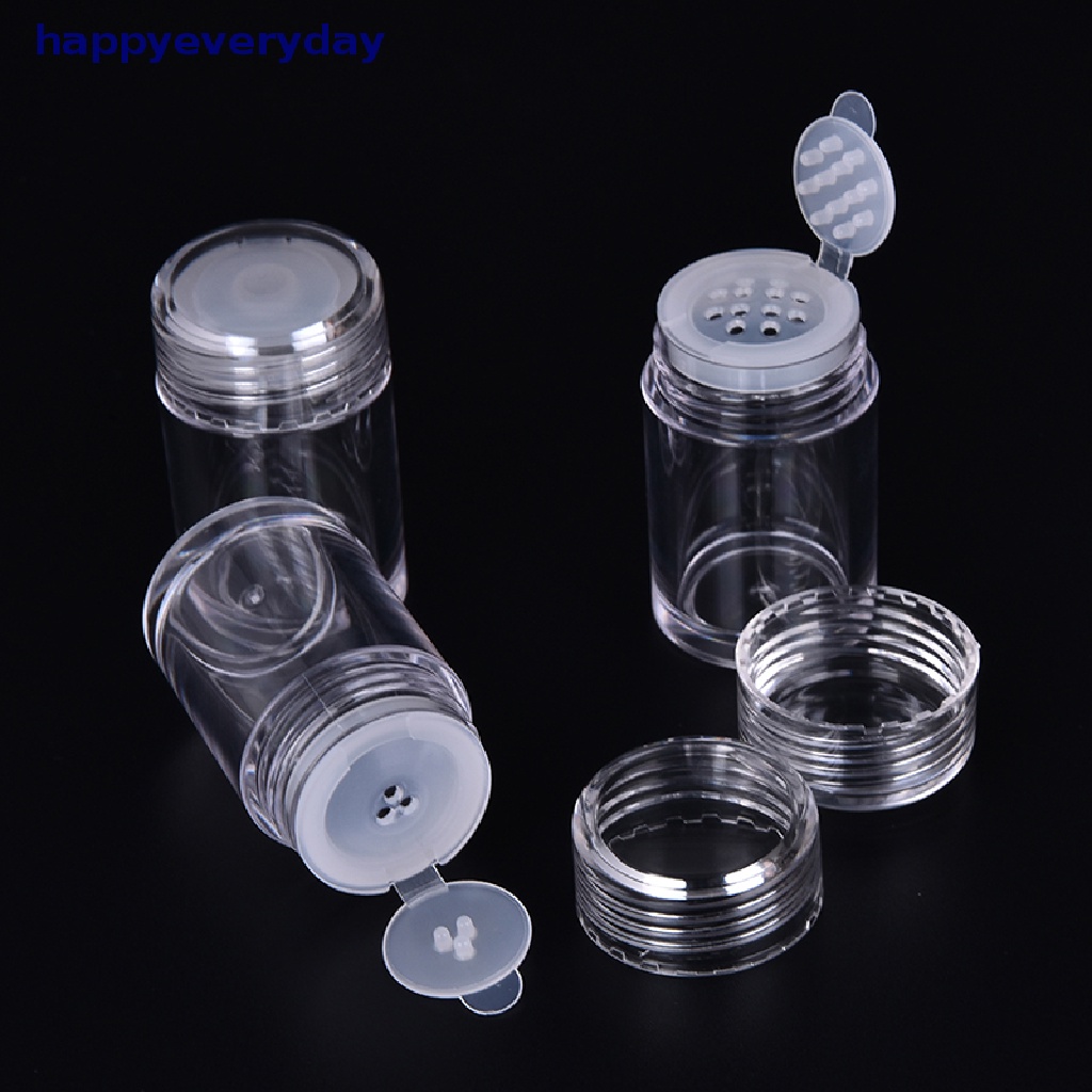 [happy] 1pc 10ml Ayak Kosmetik Empry Loose Powder Jars Container Tutup Ulir DIY Makeup [ID]