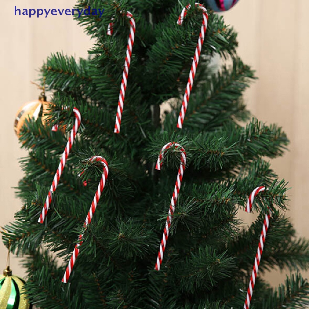 [happy] 6pcs Xmas Tree Candy Cane Hiasan Gantung Dekorasi Natal Party Decor  [ID] Baju Kaos Distro Pria Wanita Lengan Panjang [ID]
