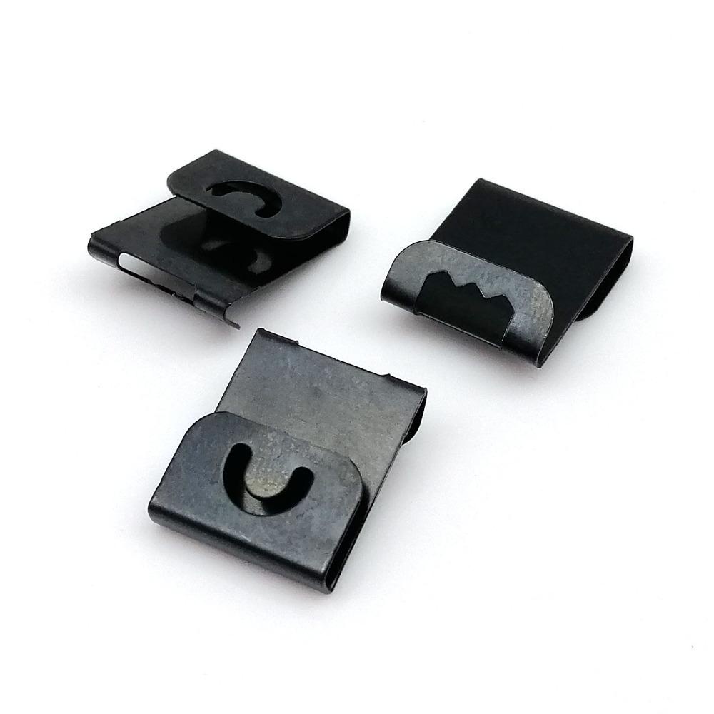 REBUY Wall Clip S-type Black Wall Artwork Gantung Untuk Bingkai Foto Gambar Pengikat Fix Hanger