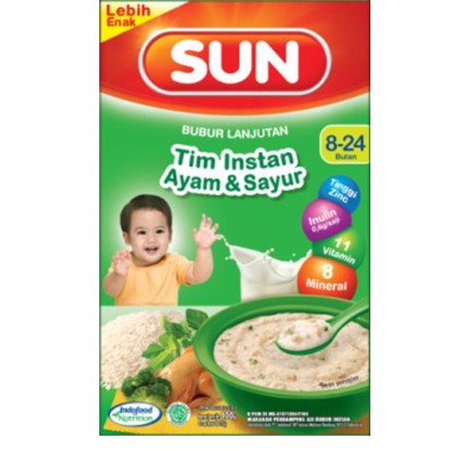 SUN Tim Instant Ayam Sayur Box 100 g x 1 Pcs