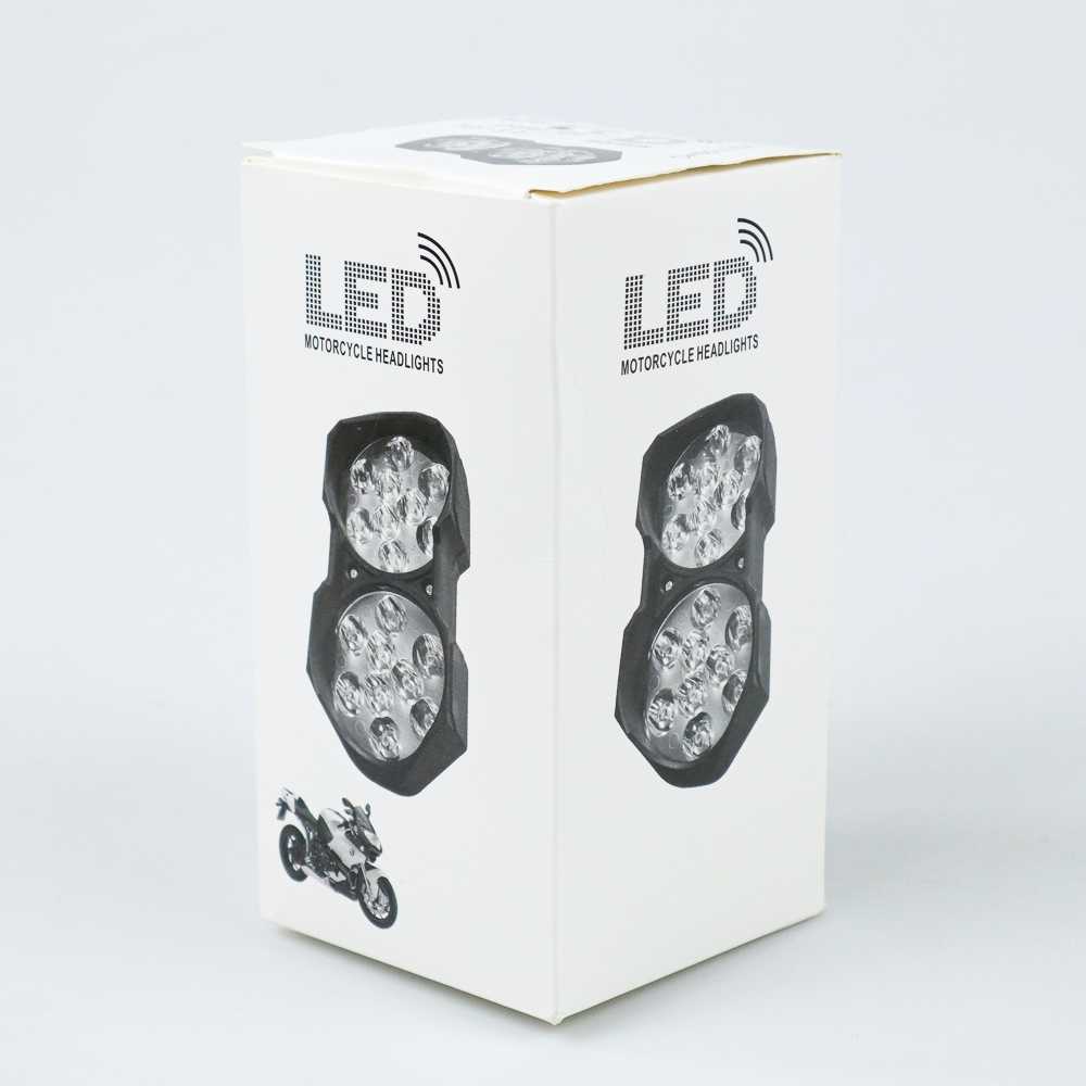 Lampu Tembak Motor Spotlight LED Foglamp ATV IP65 Cool White 18LED 30W aksesoris mobil burnhilda