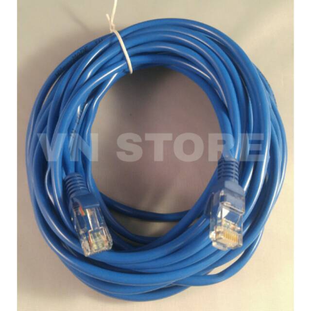 KABEL LAN 10M CAT 5E / KABEL UTP 10 METER PABRIKAN  VN 4