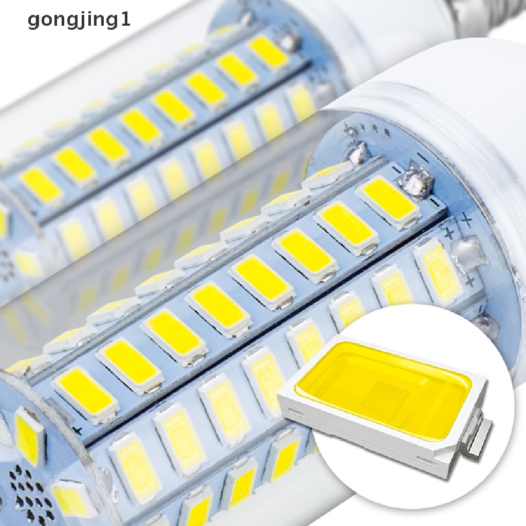 Ggg E27/E14 Lampu Jagung LED 220V Smart IC Lamps Cold White Corn Bulb ID