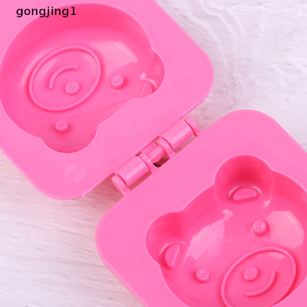 Ggg 1Pc DIY Lucu Kartun Alat Masak Sushi Nasi Bento Maker Decorag Mold ID