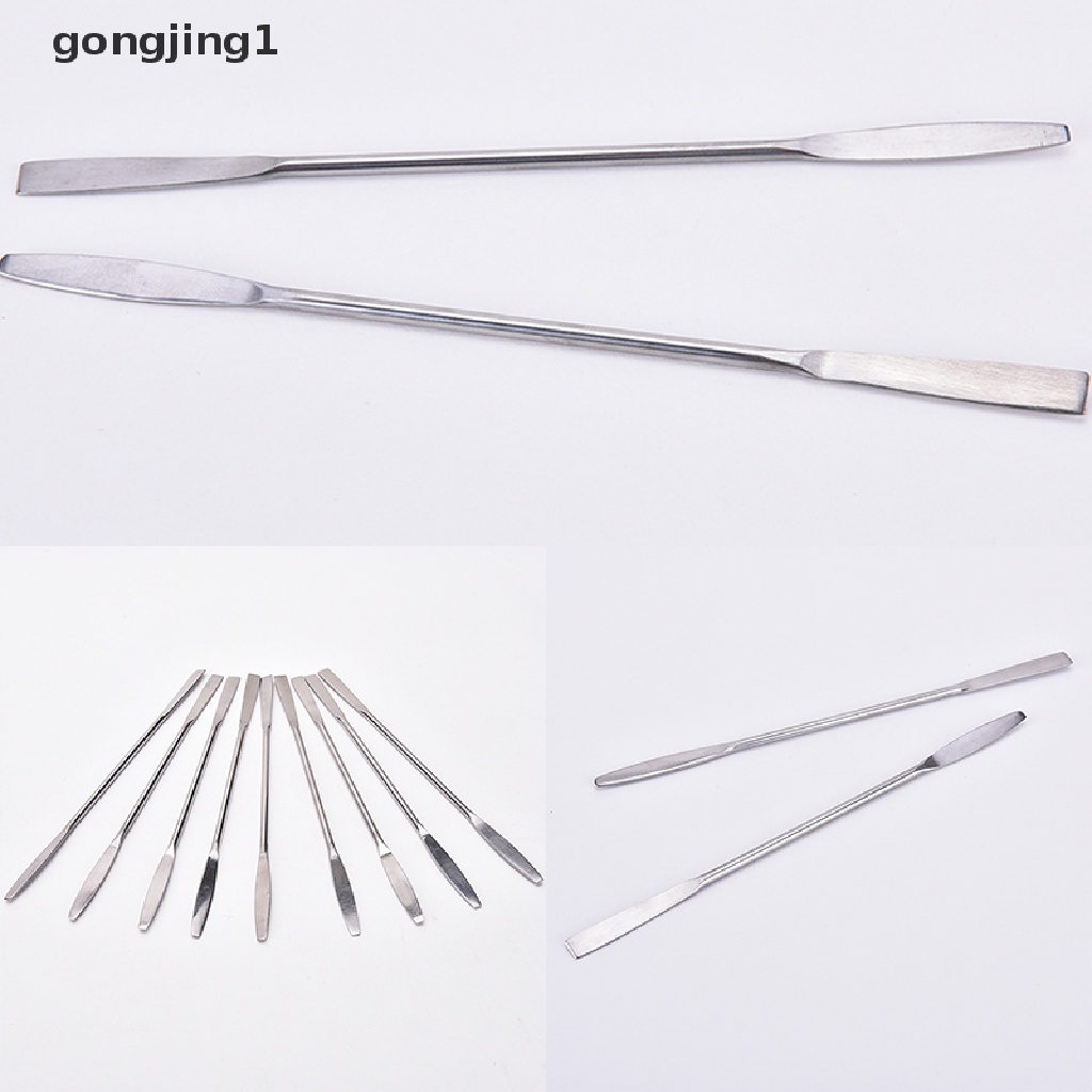 Ggg 1Pcs Wanita Stainless Steel Nail Art Makeup Palette Spatula Nada Batang Alat Kecantikan ID