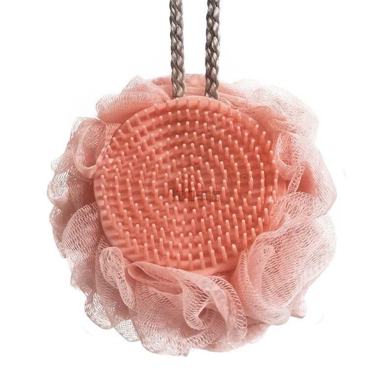 BARU Spon Mandi + Sisir Keramas / Shower Brush